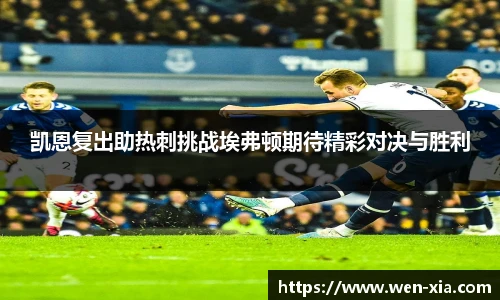 凯恩复出助热刺挑战埃弗顿期待精彩对决与胜利